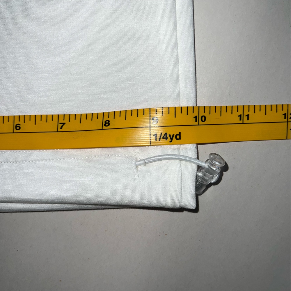 Commense White Straight-Leg Pants - Picture 13 of 14